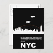 Carte Postale Poster de New York (Devant / Derrière)