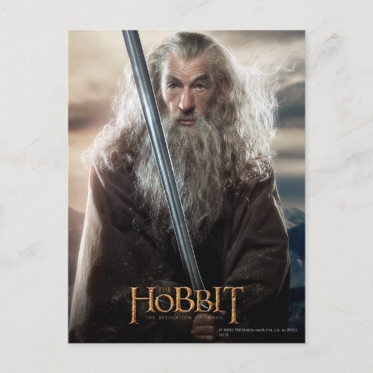 Carte Postale Poster de personnage Gandalf 2 (Devant)