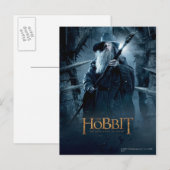Carte Postale Poster de personnage Gandalf 3 (Devant / Derrière)