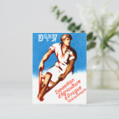 Carte Postale Poster de Prague 1937 (Debout devant)