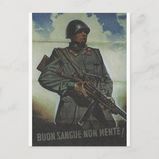 Carte Postale Poster de propagande sanguinaire (Devant)