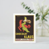 Carte Postale Poster de publicité Chocolat Klaus (Debout devant)