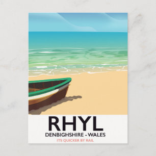 Carte Postale Poster de Rhyl Denbighshire