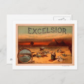 Carte Postale Poster de théâtre Excelsior #2 (Devant / Derrière)