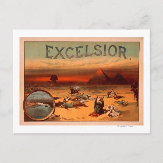Carte Postale Poster de théâtre Excelsior #2 (Devant)