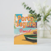 Carte Postale Poster de vacances Porto Seguro Brésil (Debout devant)