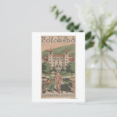 Carte Postale Poster de voyage de Hotel Colorado (Debout devant)