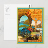 Carte Postale Poster de voyage Galway (Devant / Derrière)