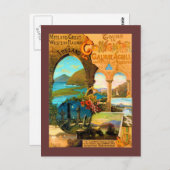 Carte Postale Poster de voyage Galway (Devant / Derrière)