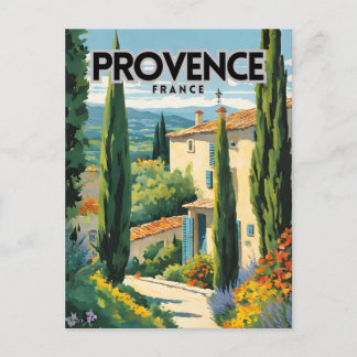 Carte Postale Poster de voyage Provence France