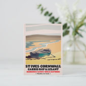 Carte Postale Poster de voyage St Ives Cornwall (Debout devant)