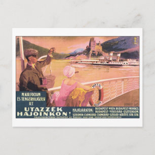 Carte Postale Poster de voyage Utazzek Hamenkon Budapest