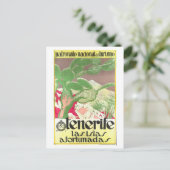 Carte Postale Poster de voyage vintage Tenerife (Debout devant)