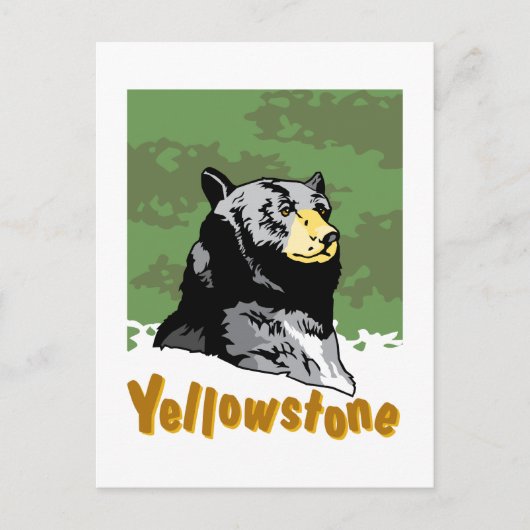 Carte Postale Poster de Yellowstone (Devant)