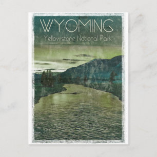 Carte Postale Poster de Yellowstone