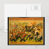 Carte Postale Poster du Barnum & Bailey Circus (Devant / Derrière)