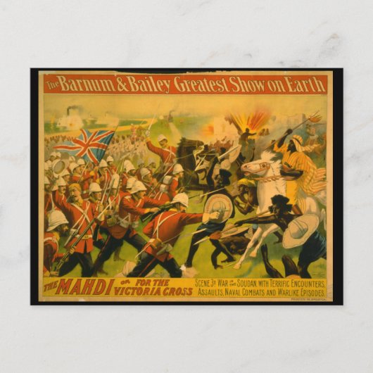 Carte Postale Poster du Barnum & Bailey Circus (Devant)