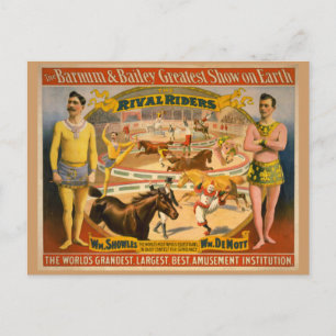 Carte Postale Poster du Barnum & Bailey Circus