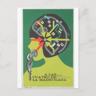 Carte Postale Poster du film cubain Poster du film cubain Imprim