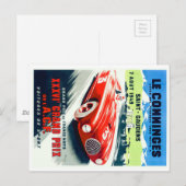 Carte Postale Poster du Grand Prix de France 1949 (Devant / Derrière)