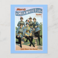 Poster du Hoyt's A Milk White Flag Théâtre Vintage