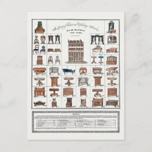 Carte Postale Poster du mobilier vintage