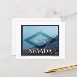 Carte Postale Poster du paysage du Nevada