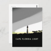 Carte Postale Poster du phare du Cap Florida (Devant / Derrière)