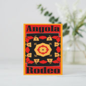 Carte Postale Poster du rodéo angolais (Debout devant)