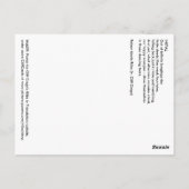 CARTE POSTALE POSTER DU SITE WEB DE RILKE (Dos)