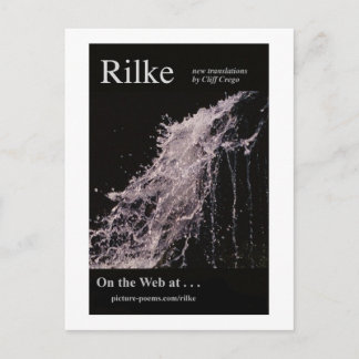CARTE POSTALE POSTER DU SITE WEB DE RILKE