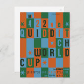 Carte Postale Poster du tableau de contrôle de la Coupe du Monde (Devant / Derrière)