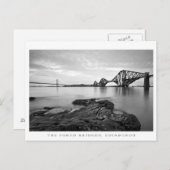 Carte Postale Poster Forth Bridges (Devant / Derrière)