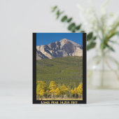 Carte Postale Poster Golden Longs Peak 14259 (Debout devant)