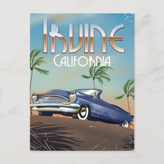 Carte Postale poster Irvine California Travel (Devant)