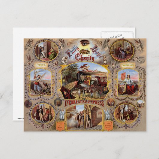 Carte Postale Poster Masonic (Devant / Derrière)