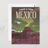 Carte Postale Poster mexicain (Devant / Derrière)
