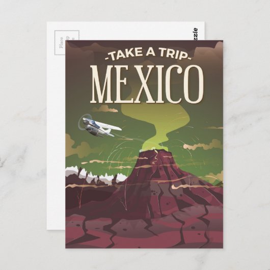 Carte Postale Poster mexicain (Devant / Derrière)