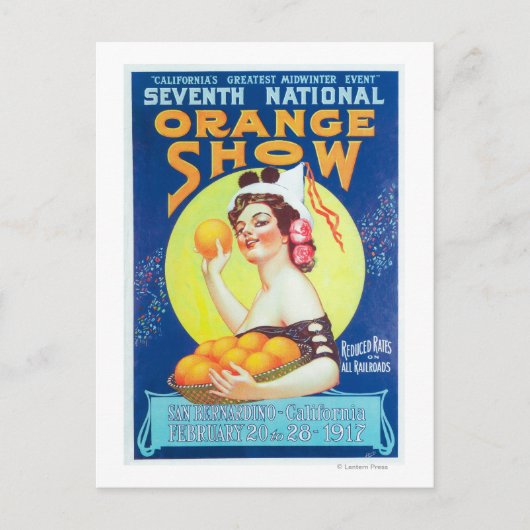 Carte Postale Poster National Orange Show #3 (Devant)