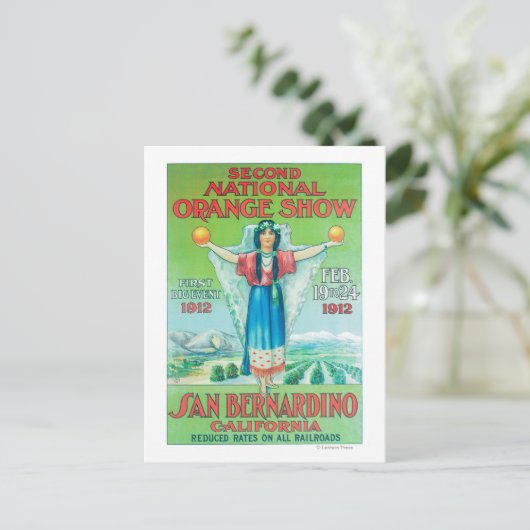 Carte Postale Poster National Orange Show #4 (Debout devant)
