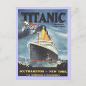 Carte Postale Poster original Titanic (Devant)