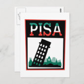 Carte Postale Poster Pisa (Devant / Derrière)