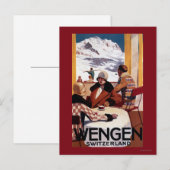 Carte Postale Poster promotionnel du Downhill Club (Devant / Derrière)