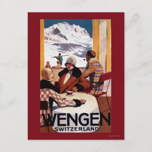 Carte Postale Poster promotionnel du Downhill Club