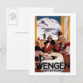 Carte Postale Poster promotionnel du Downhill Club (Devant / Derrière)