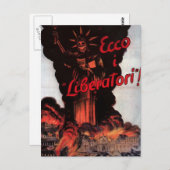 Carte postale Poster Propagande (Devant / Derrière)