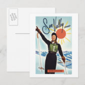 Carte Postale Poster publicitaire de Gretchen Fraser (Devant / Derrière)
