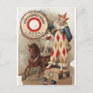 Carte Postale Poster publicitaire de la marque Arm & Hammer Soda