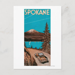 Carte Postale Poster publicitaire Spokane #2Spokane, WA