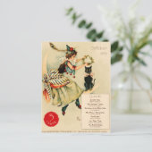 Carte Postale Poster publicitaire vintage Black Cat (Debout devant)